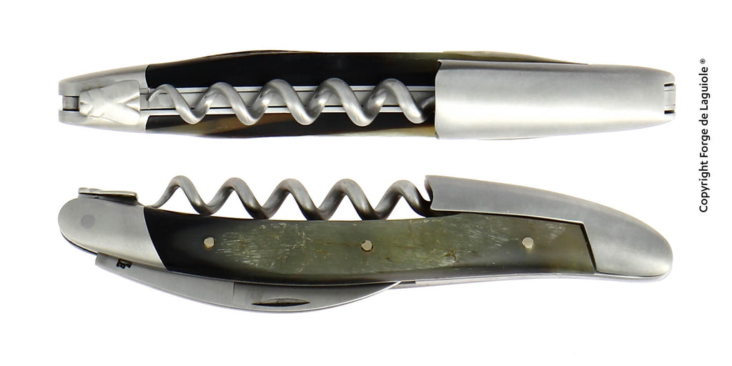 Forge De Laguiole Sommelier Aubrac Horn Satin viimeistely
