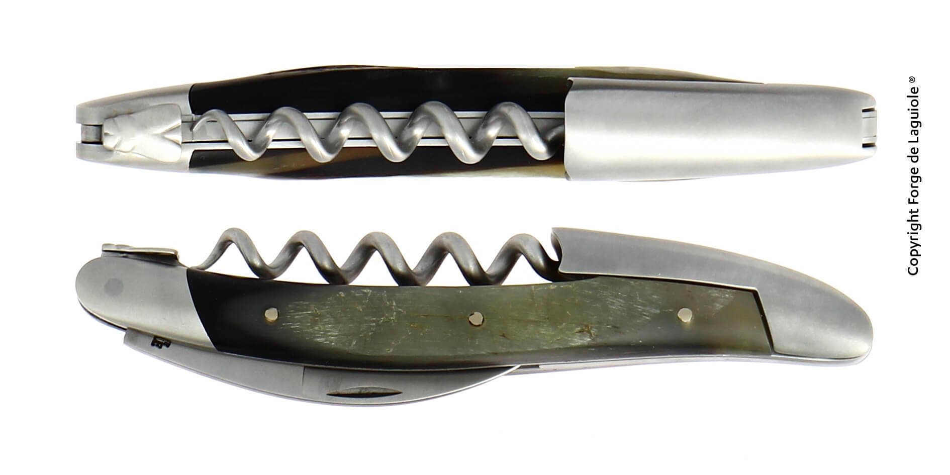 Forge De Laguiole Sommelier Aubrac Horn Satin viimeistely