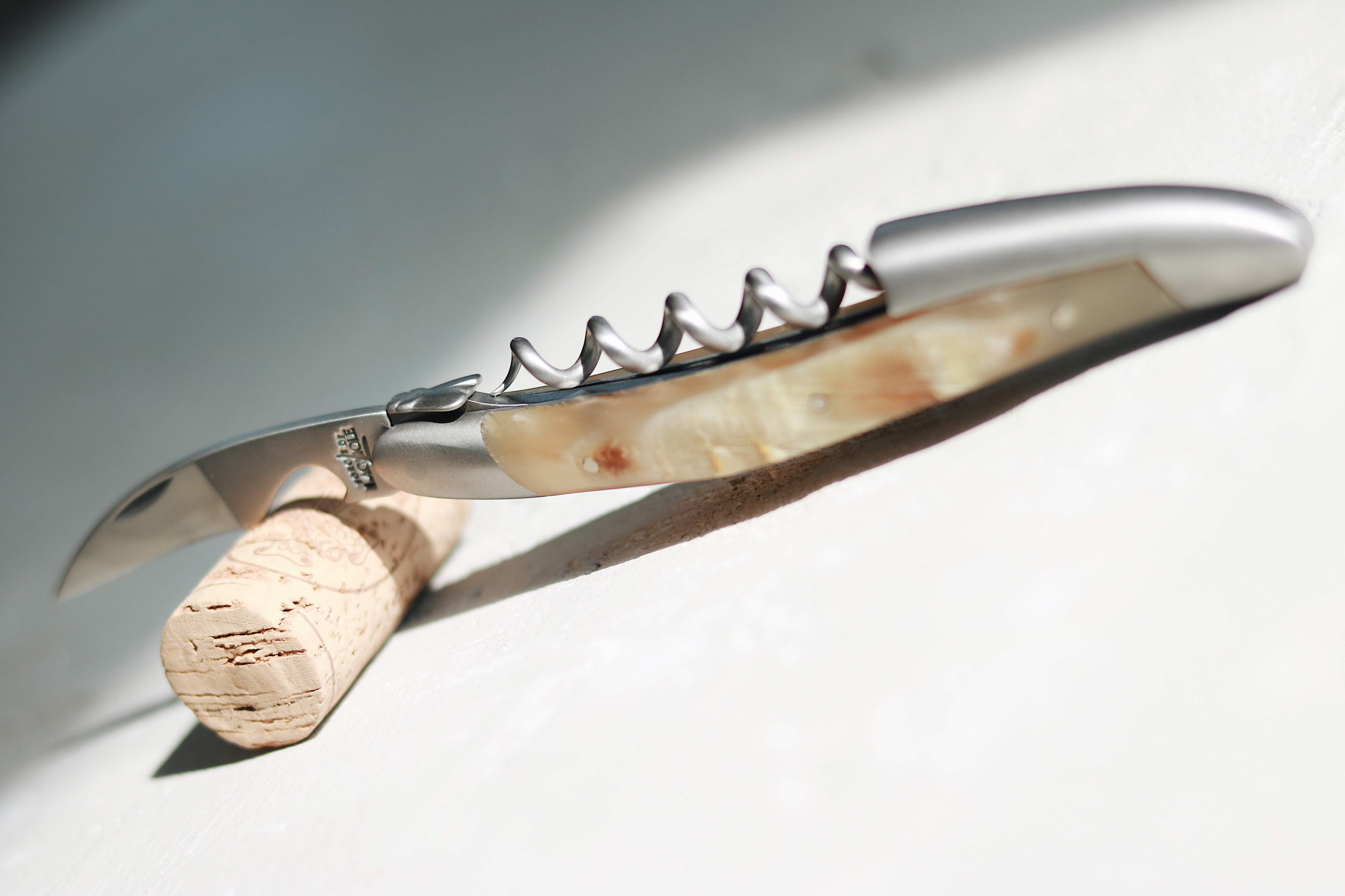 Forge De Laguiole Sommelier Aubrac Horn Satin viimeistely