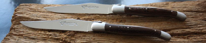 Laguiole En Aubrac Wenge -puupihviveitset