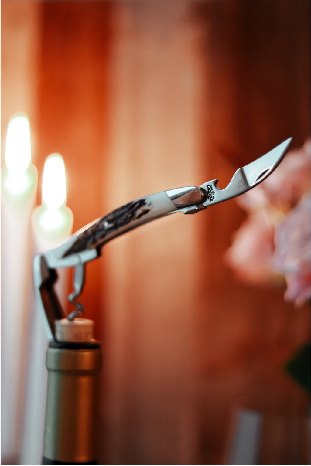 Forge De Laguiole Sommelier - Antler - Korkeakiillotettu viimeistely