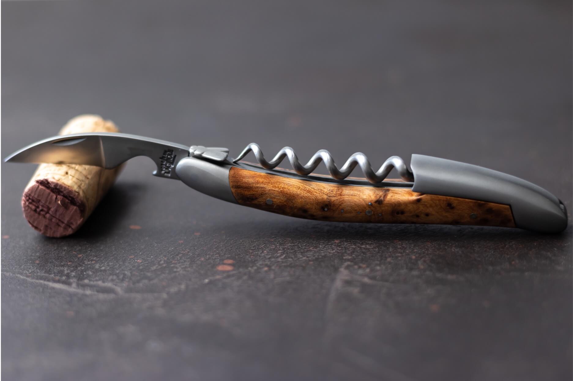 Forge De Laguiole Sommelier Juniper Satin viimeistely