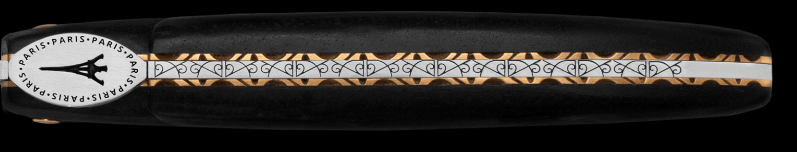 Laguiole En Aubrac - ORIGINE TOUR EIFFEL - Taskuveitsi eebenpuukahvalla