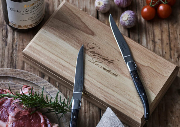 Laguiole Le Couteau -veitset - WENGE
