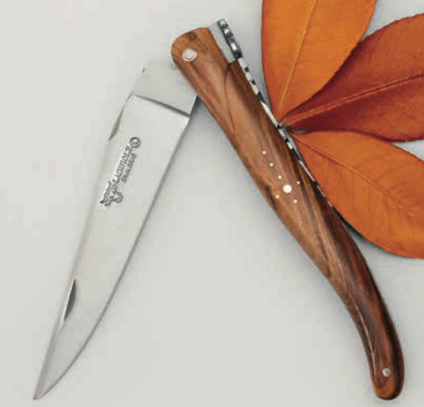 Laguiole En Aubrac – Pistaasipuinen Taittoveitsi – 12 cm