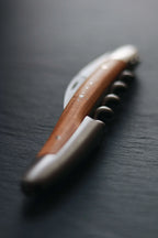 Lahjasetti - Olivewood - Sommelier-viininavaaja ja taittoveitsi - Forge De Laguiole