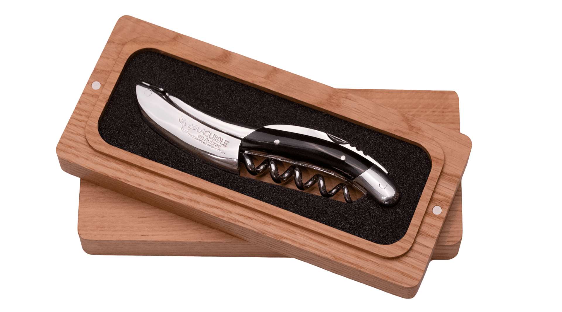 Classic Laguiole Sommelier – Puhvelinsarvi – Kiillotettu Viimeistely