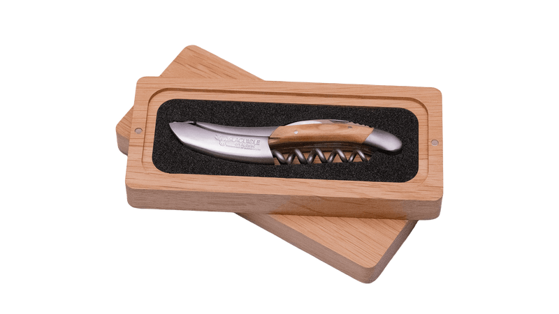 Classic Laguiole Sommelier – Oliivipuuta – Mattapintainen Viimeistely
