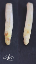 Forge De Laguiole -veitset, joissa on luukahva ja korkeakiillotettu ruostumattomasta teräksestä valmistettu terä